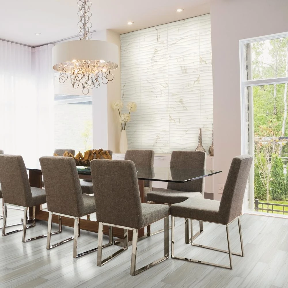 Marazzi Developed By Nature Calacatta 12 In. X 24 In. Glazed Ceramic Wave Wall Tile (14 Sq. Ft. / Case) - Image 8