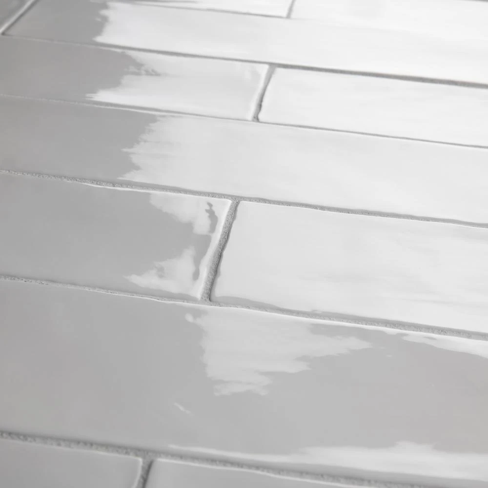 Merola Tile Chester Bianco 3 In. X 12 In. Ceramic Wall Subway Tile (5.93 Sq. Ft. / Case) - Image 6