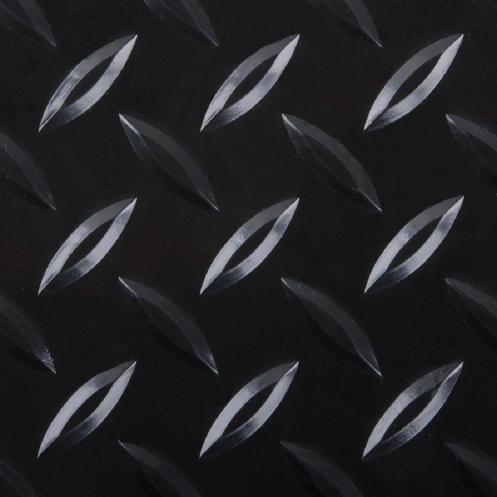 HDX 7.5 Ft. X 14 Ft. Diamond Black Universal Flooring