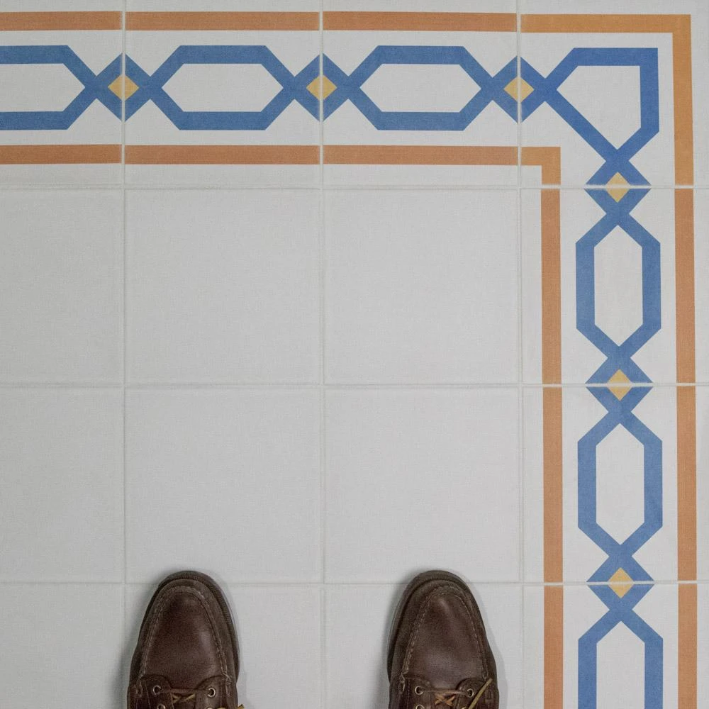 Merola Tile Revival White 7-3/4 In. X 7-3/4 In. Ceramic Floor And Wall Tile - Image 9