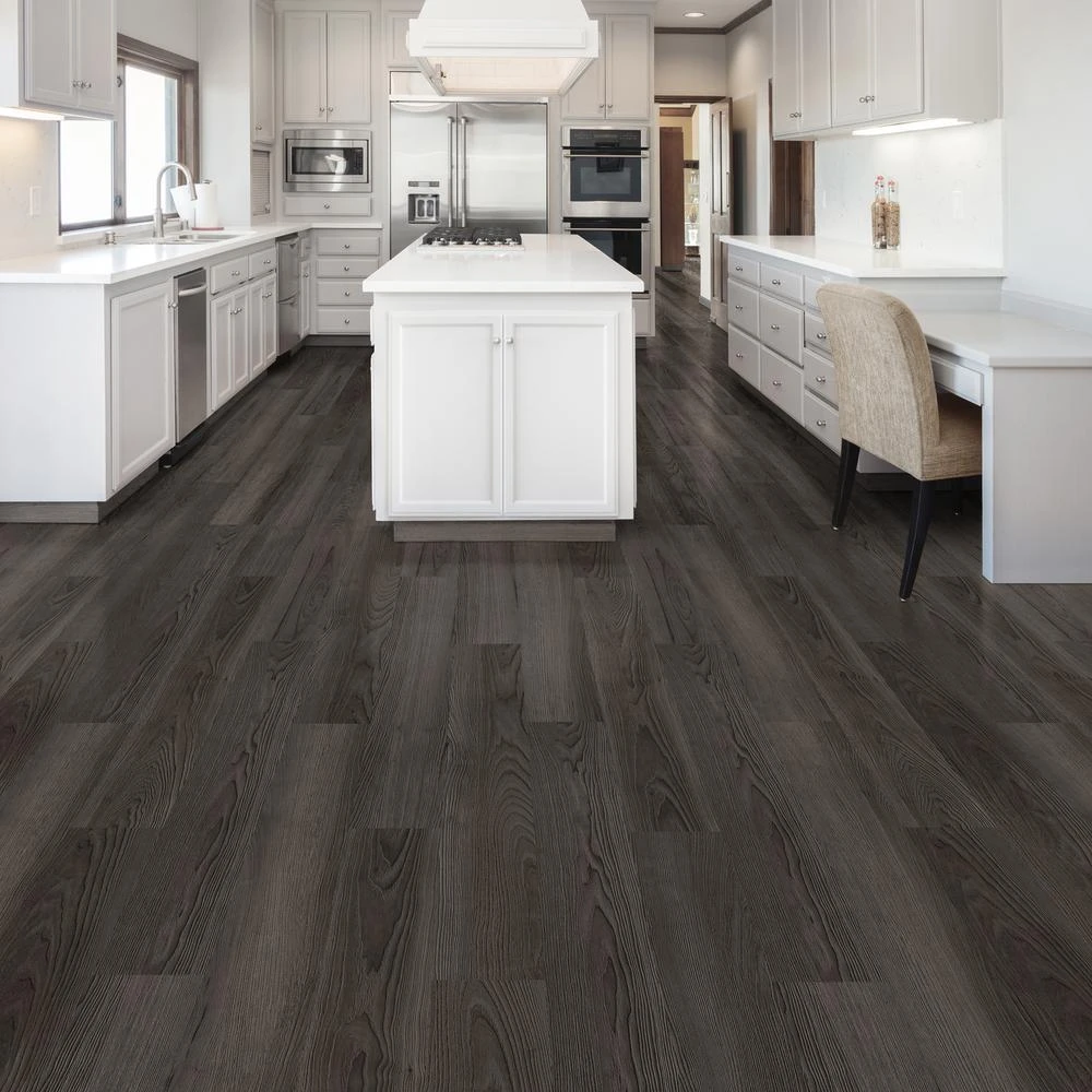 Home Decorators Collection Black Ash 7.1 In. W X 47.6 In. L Luxury Vinyl Plank Flooring (23.44 Sq. Ft. / Case) - Image 6