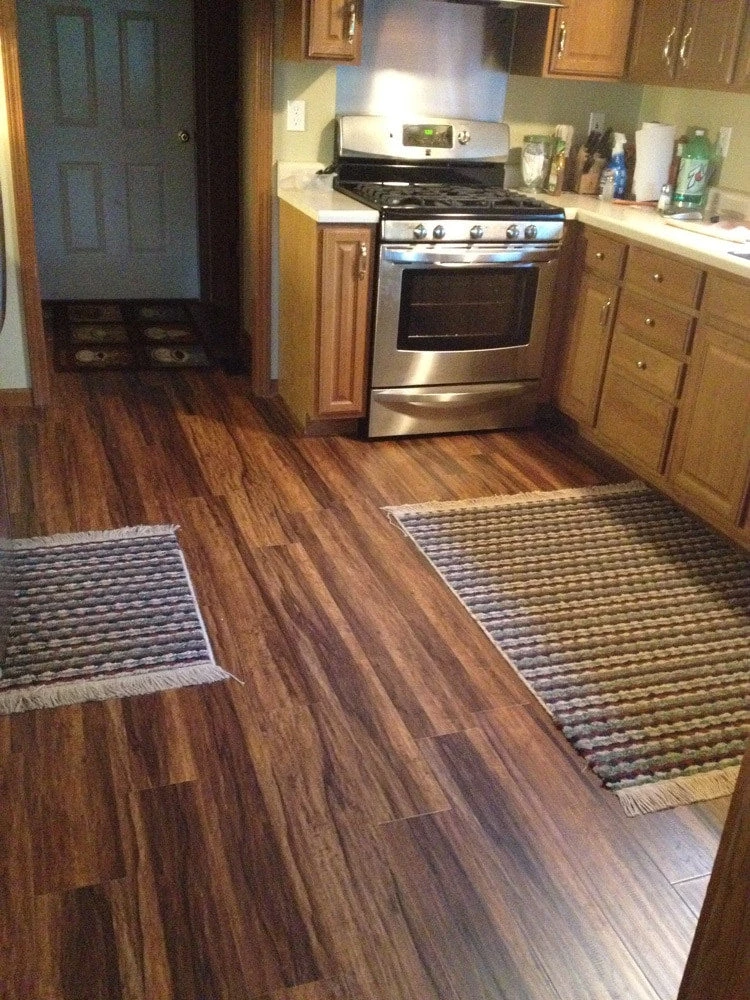 BuildDirect Balinese Rosewood 12mm 48" X 6.5" Laminate Flooring (15.1sq. Ft. Per Box) - Image 2