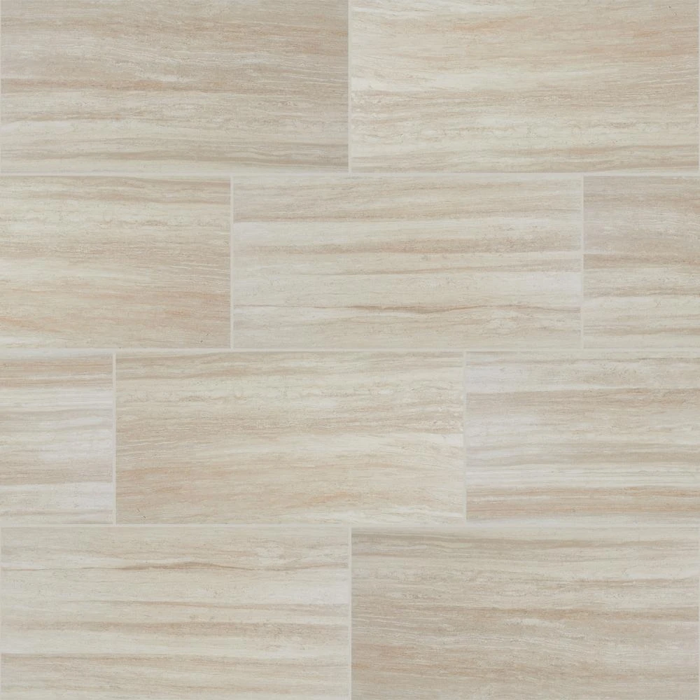 Daltile QuicTile 12 In. X 24 In. Cliff Stone Matte Color Body Porcelain Locking Floor Tile (9.6 Sq. Ft. / Case) - Image 15
