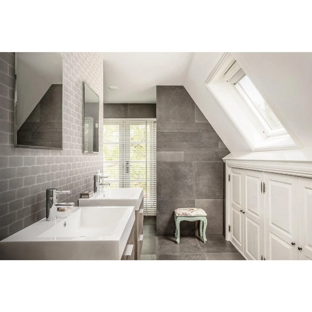 Jeffrey Court Canvas Glass Taupe 3 In. X 6 In. Glossy Glass Wall Tile (1 Sq. Ft. / Pack) - Image 2