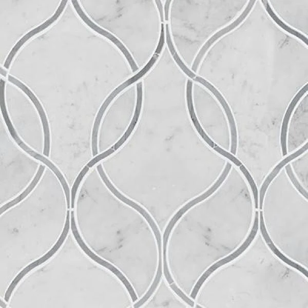 MSI Marbella Diamond 12 In. X 12 In. X 10mm Polished Marble Mesh-Mounted Mosaic Tile (10 Sq. Ft. / Case) - Image 18